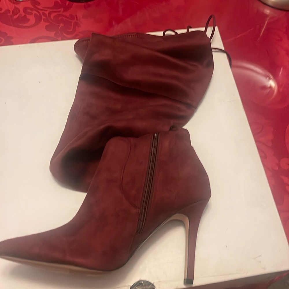 New Aldo above knee boots. Karmazin Bordeaux color